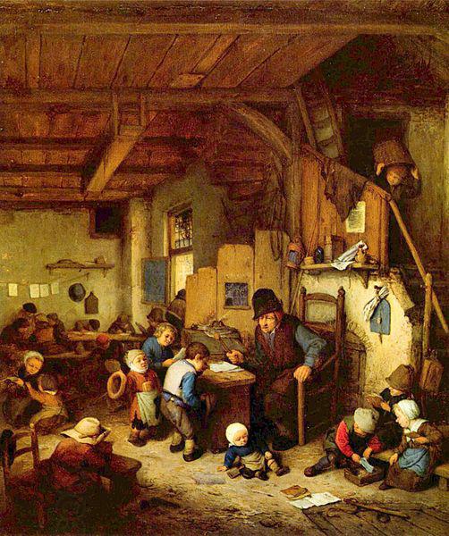 Adriaen van ostade The Schoolmaster.